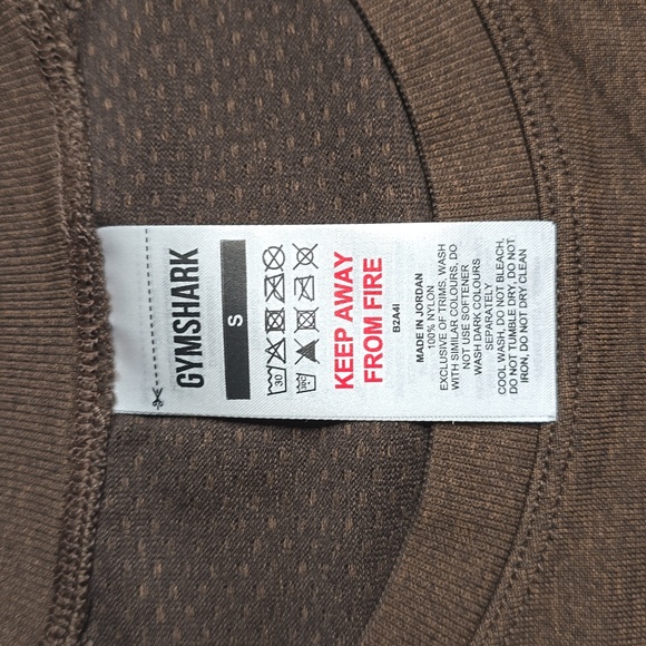 3261 New Gymshark Vital Light T-Shirt Regular fit Sz Small - Picture 2 of 7